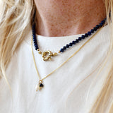 Ketting edelsteen lock