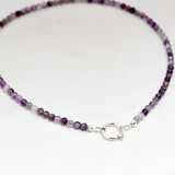 Ketting edelsteen lock