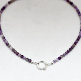 Ketting edelsteen lock