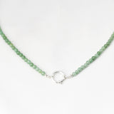 Ketting edelsteen lock