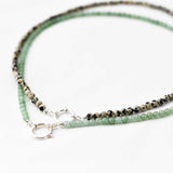 Ketting edelsteen lock