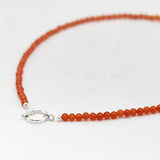 Ketting edelsteen lock