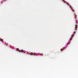 Ketting edelsteen lock