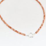 Ketting edelsteen lock