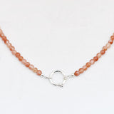 Ketting edelsteen lock