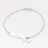 Armband naam / tekst plaatje