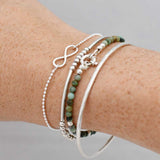 Armband edelsteen lock