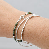 Armband edelsteen lock