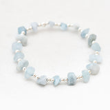 Armband edelsteen split kralen