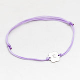 Armband bloem letter nylon