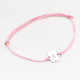 Armband bloem letter nylon