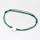 Armband bloem letter nylon