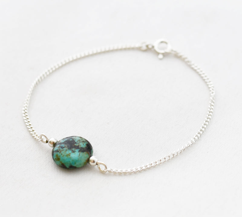 Armband edelsteen zilver