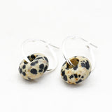 Oorbellen creolen edelsteen donut