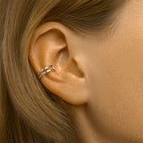Ear cuff dubbel