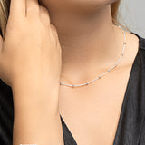 Ketting balletjes verspreid