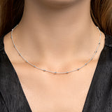 Ketting balletjes verspreid