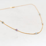 Ketting edelsteen balletjes