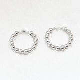 Oorbellen klap creolen balletjes