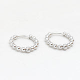 Oorbellen klap creolen balletjes