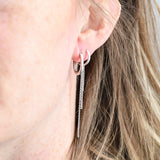 Oorbellen klap creolen ovaal