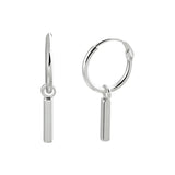 Oorbellen creolen bedel staafje