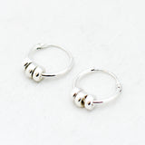 Oorbellen creolen schijfjes