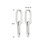 Oorbellen paperclip
