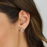 Oorbellen cirkel balletjes