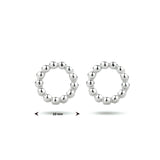 Oorbellen cirkel balletjes