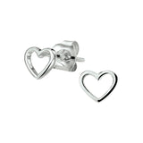 Oorbellen hart studs