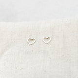 Oorbellen hart studs