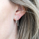 Oorbellen klap creolen balletjes