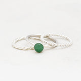 Ring edelsteen klein