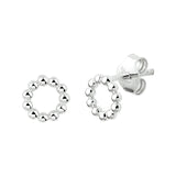 Oorbellen cirkel balletjes