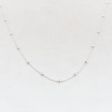 Ketting balletjes verspreid