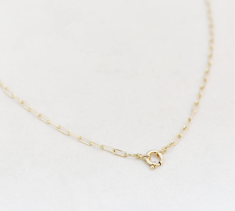 Ketting paperclip lock