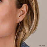 Oorbellen klap creolen gedraaid