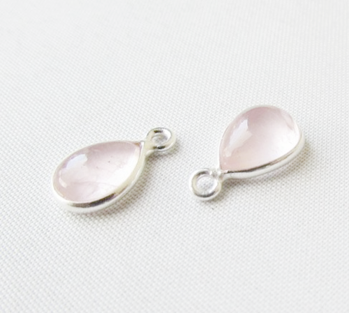 Oorbellen druppel edelsteen lang