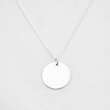 Ketting munt gehamerd