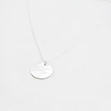 Ketting munt gehamerd