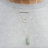 Ketting cirkel - ketting - Zilver & Zoet