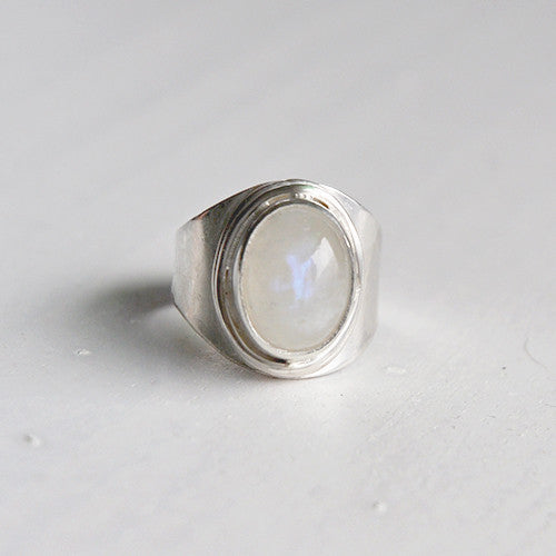 Ring Maansteen - Ringen - Zilver & Zoet
