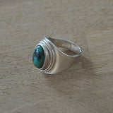 Ring Turkoois - Ringen - Zilver & Zoet