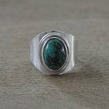 Ring Turkoois - Ringen - Zilver & Zoet