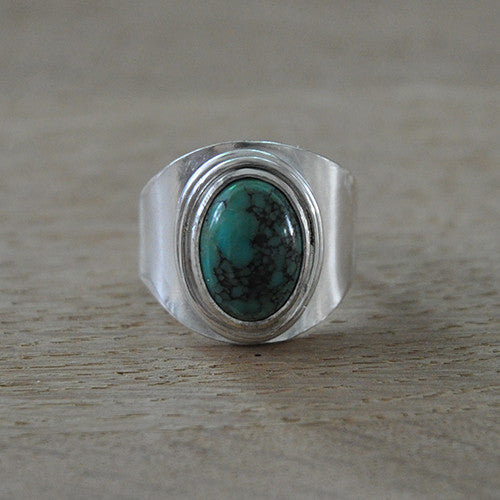 Ring Turkoois - Ringen - Zilver & Zoet