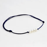 Armband balletjes nylon