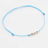 Armband balletjes nylon