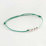 Armband balletjes nylon