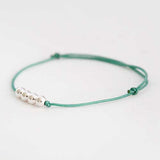 Armband balletjes nylon